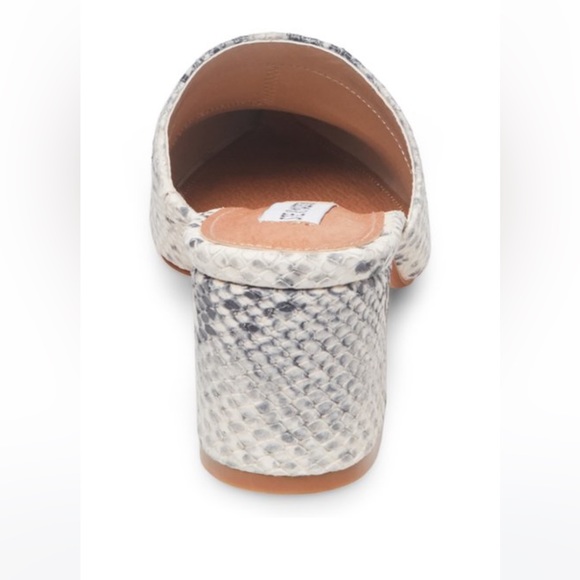 Steve Madden Superior Snake Skin Mules - Picture 4 of 8